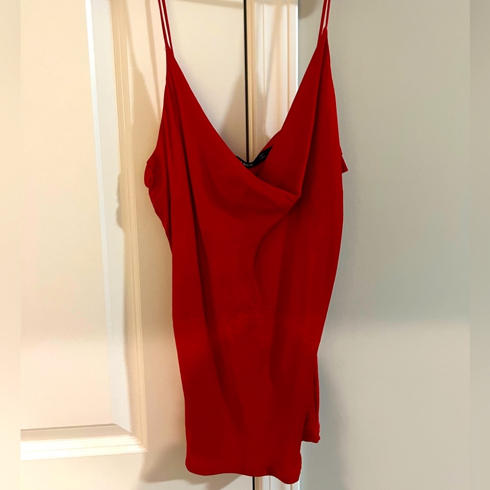 Red Satin Cami
